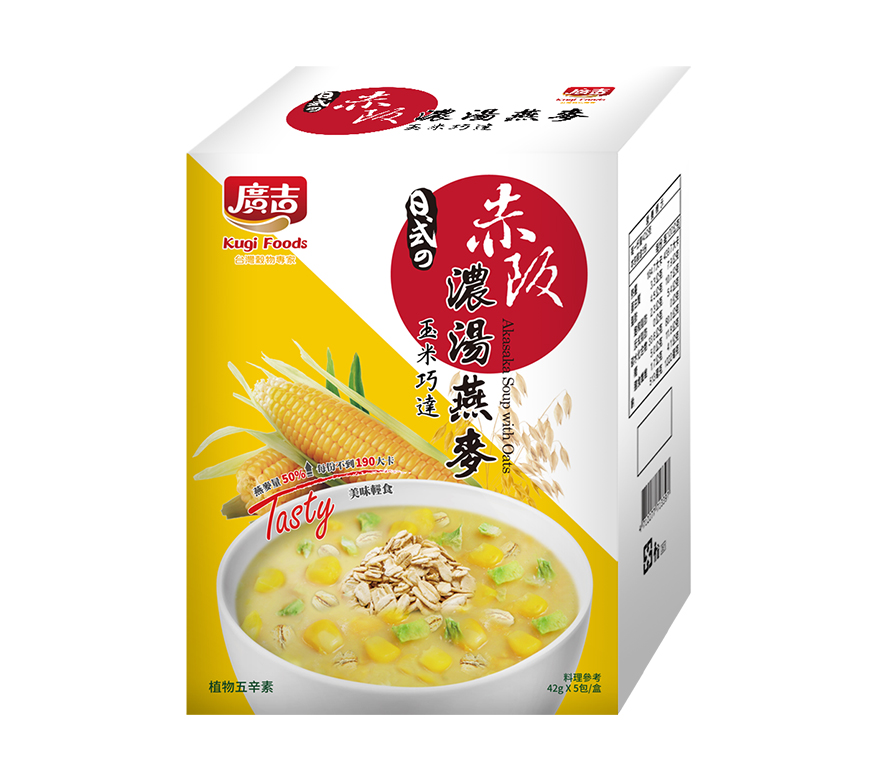 赤阪濃湯燕麥-玉米巧達 Akasaka Soup with Oats-Corn and Cheddar Cheese